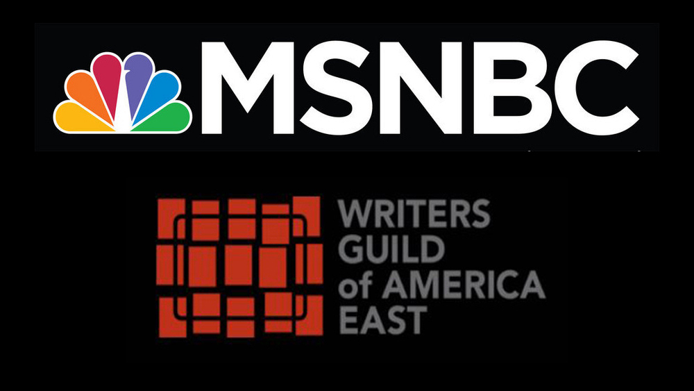 MSNBC WGA East logos