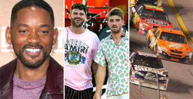 Will Smith Chainsmokers NASCAR