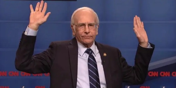 Larry David jako Bernie Sanders w Saturday Night Live