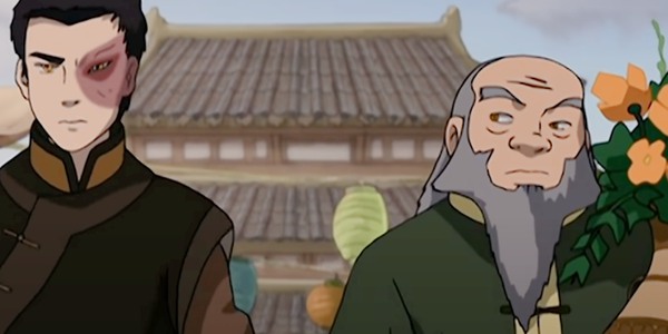 Zuko i Iroh w Ba Sing Se w Avatar: The Last Airbender.