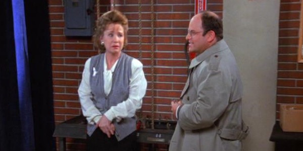 Debra Jo Rupp i Jason Alexander o Seinfeld
