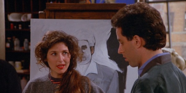 Catherine Keener i Jerry Seinfeld o Seinfeld