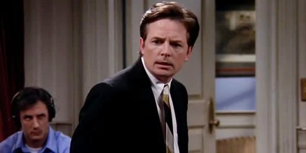 Michael J. Fox w Spin City