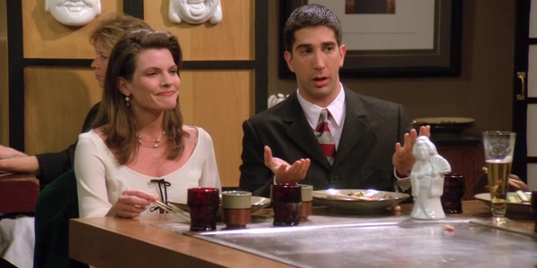 Heather Medway i David Schwimmer o Friends