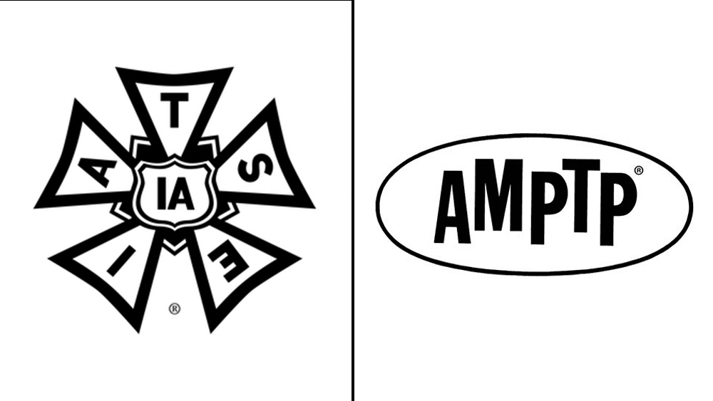IATSE AMPTP logos