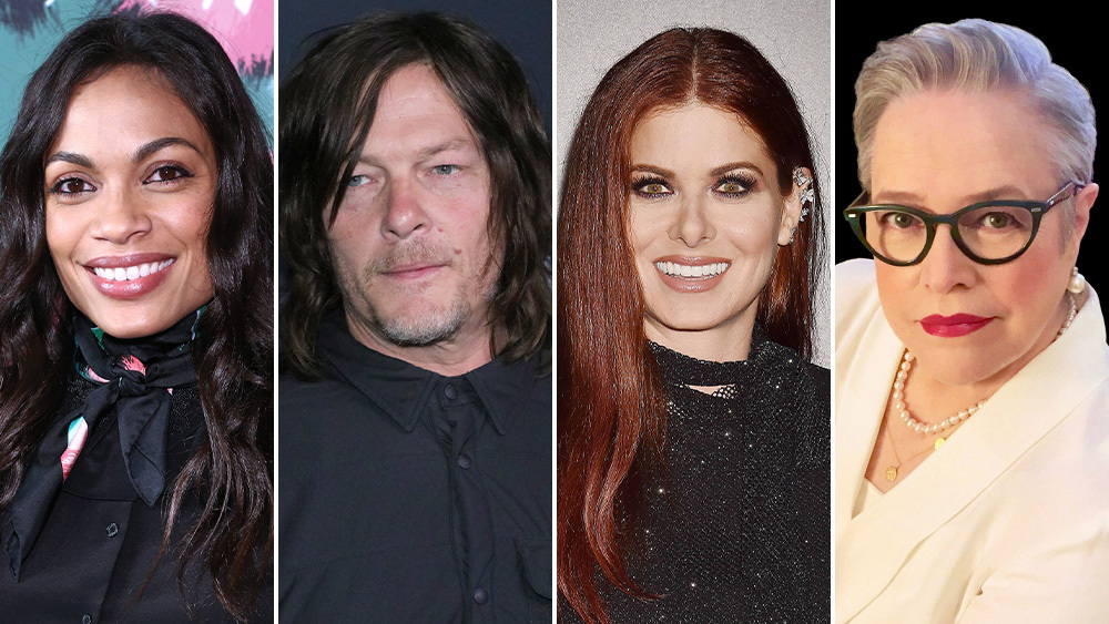 Rosario Dawson Norman Reedus Debra Messing Kathy Bates