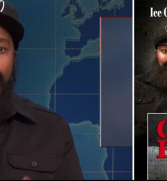 "Weekendowa aktualizacja SNL: Kostka lodu Kenana Thompsona mówi o wyjściu z "Oh Hell No” w związku z nakazem szczepień przeciw Covid 2 Screen Shot 2021 11 06 at 9.32.04 PM e1636260380480 333x360 1