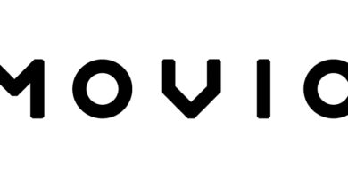 movio brand identity logo secondary horz