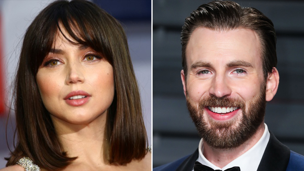 Ana de Armas Chris Evans 2