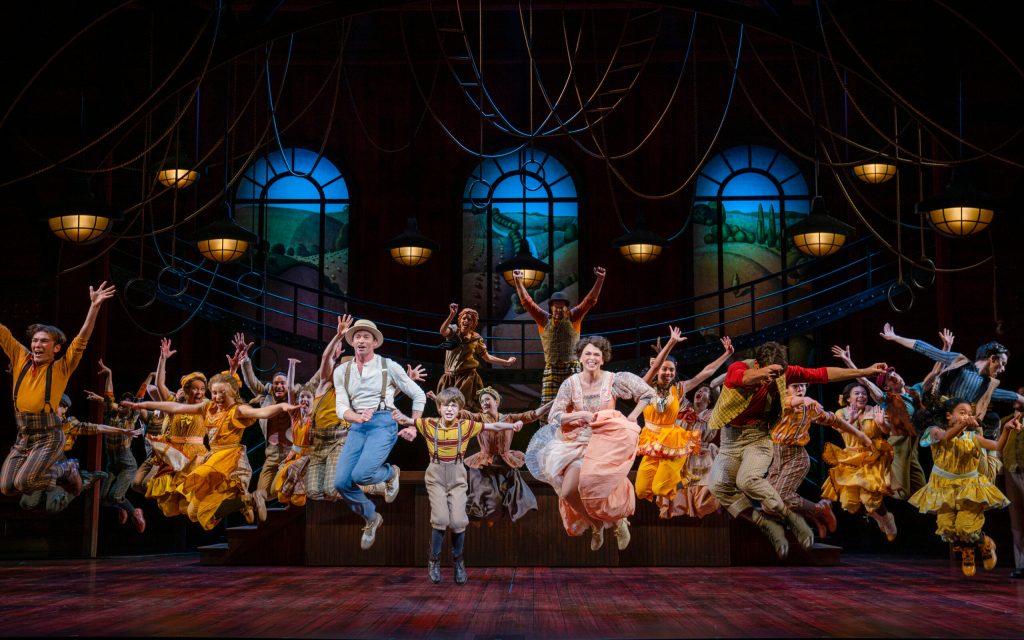 12 Hugh Jackman Sutton Foster and the cast of THE MUSIC MAN photo by Joan Marcus 2 scaled 1