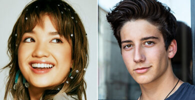 Peyton Elizabeth Lee and Milo Manheim