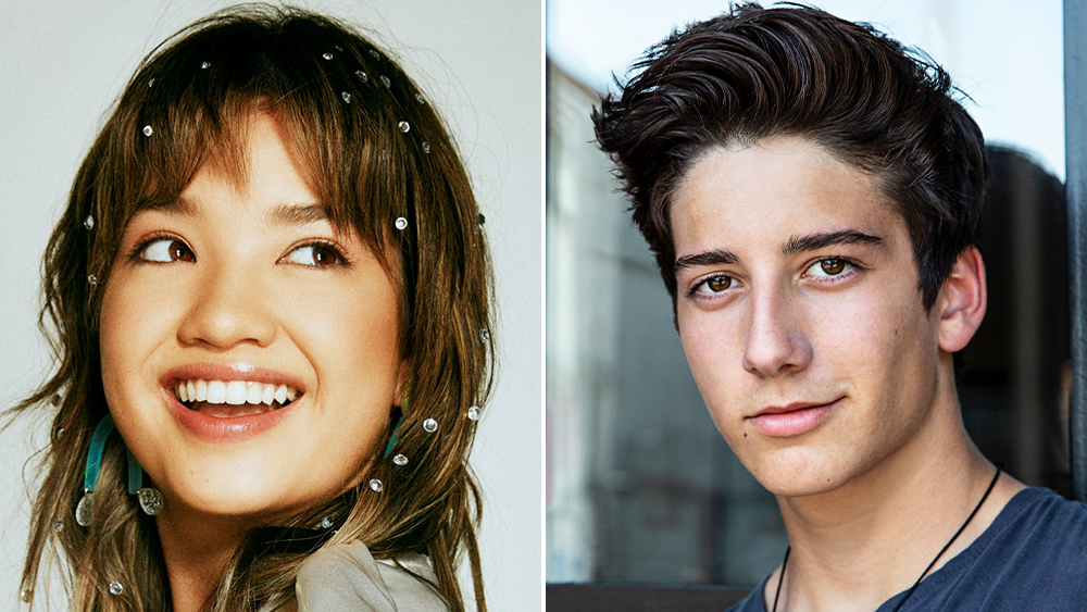 Peyton Elizabeth Lee and Milo Manheim