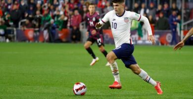 FIFA World Cup 2022 Qualifier USA vs Mexico Christian Pulisic Photo by Kirk Irwin Getty Images