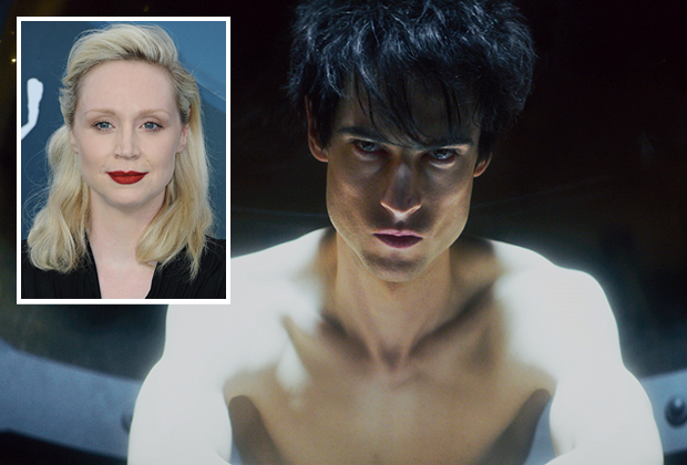 the sandman video gwendoline christie lucifer