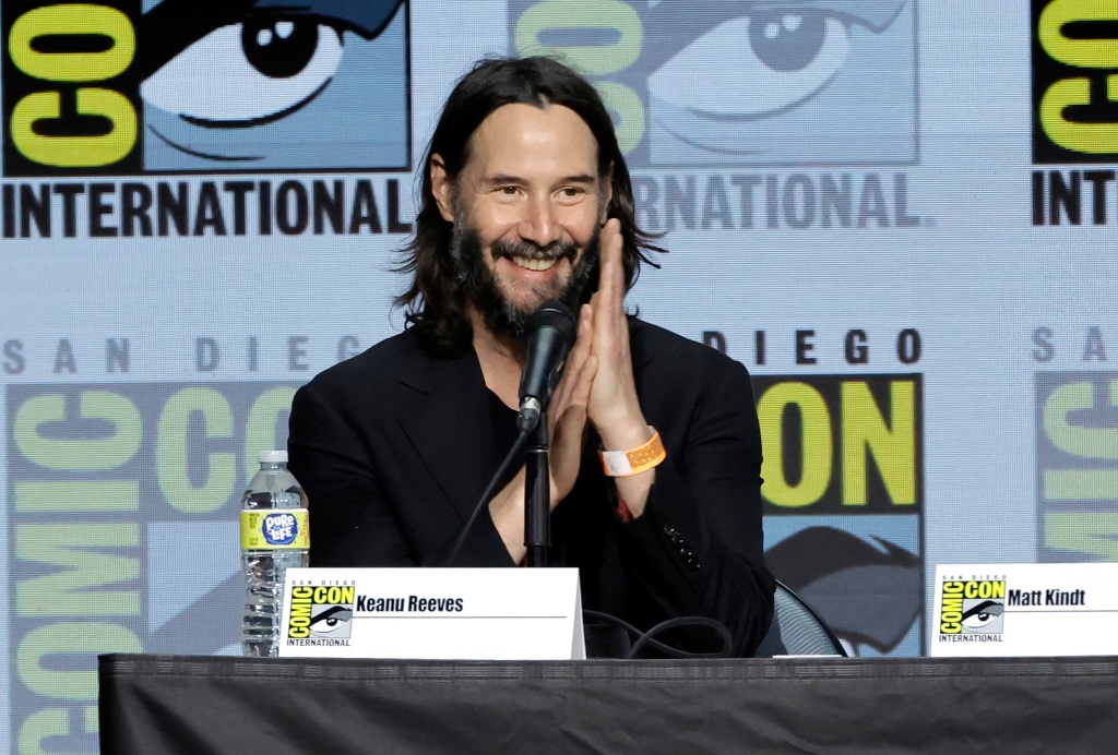 Keanu Reeves Comic Con 2022