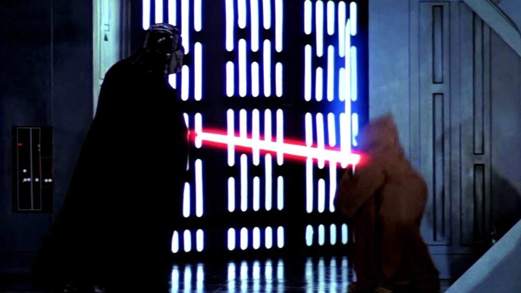 Dlaczego Obi-Wan pozwolił Vaderowi zabić go w nowej nadziei?