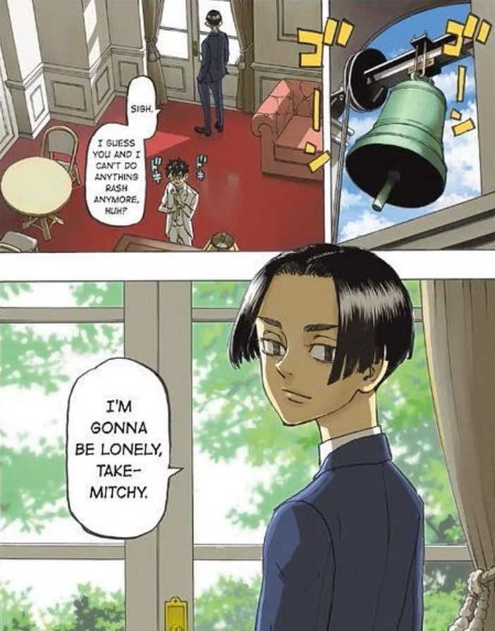 Wyjaśnienie śmierci Mikeya w Tokyo Revengers 4