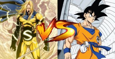 sentry vs goku