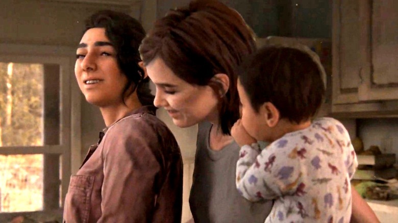 Dina, Ellie i JJ w The Last of Us Part II