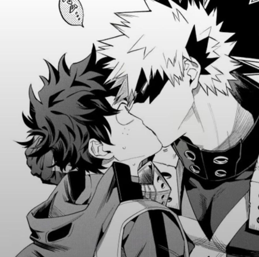 Czy Bakugo i Deku całują się w mandze? 3