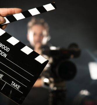 Hollywood clapperboard