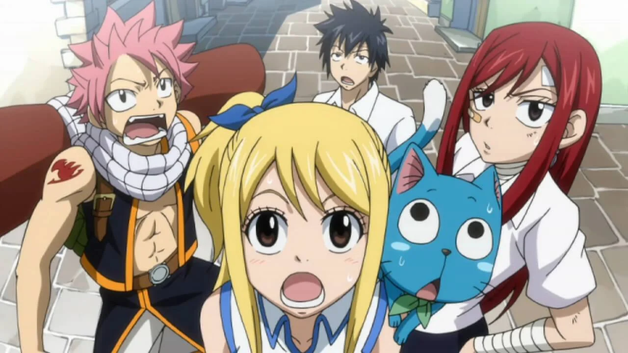 Ile czasu zajeloby obejrzenie calego anime Fairy Tail.webp