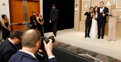 Oscar Actor Winners Backstage